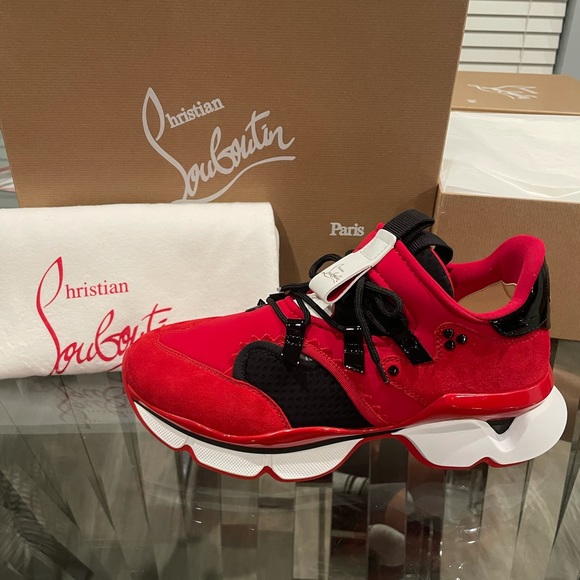 Christian Louboutin Other - ♥️RED RUNNER! CHRISTIAN LOUBOUTIN SNEAKERS♥️
